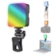 LED лампа портативная MJ-88 RGB 5W автономное питание прищепка Black - изображение 1