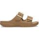 Жіночі крокси сандалі Crocs Saturday Metallic Buckle Sandal Sepia (37-38, коричневий) - изображение 3