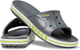 Жіночі крокси шльопанці Crocs Bayaband Slide Gray (37-38, сірий) - изображение 1
