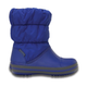 Дитячі крокси чоботи для хлопчика Crocs Winter Puff Boot Blue/Gray (33-34, синій) - изображение 3
