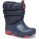 Дитячі крокси чоботи для хлопчика Crocs Neo Puff Boot Navy (19-20, синій) - изображение 2