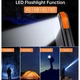 Батарея універсальна Choetech 10000mAh, 5V/2.1A, solar panel, Qi-5W, Black-Orange (B659-OR) - зображення 3