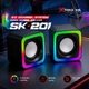 Акустическая система Xtrike ME SK-201 Black (SK-201) - изображение 5