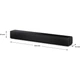 Акустична система Sharp HT-SB121 Black (HT-SB121) - зображення 9