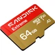Карта пам'яті SanDisk 64GB microSDXC C10 UHS-I U3 A2 V30 R170/W80MB/s Extreme GO (SDSQXGN-064G-GN6MN) - зображення 2