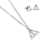 Zestaw biżuterii Carat Harry Potter Insygnia Śmierci naszyjnik + kolczyki (5055583442476) - obraz 2