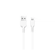 Кабель Hoco X20 USB-A to Lightning 2.4A 1m White (6957531068815) - зображення 1