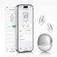 Беспроводные наушники TWS UGREEN WS210 HiTune S5 Bluetooth 5.4 с активным шумоподавлением IPX5 Белый - изображение 6