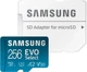 Карта памяти microSDXC Samsung EVO Select 256 ГБ UHS-I U3 V30 с адаптером SD - изображение 1