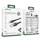Кабель зарядки USB Type-A до Type-C ACEFAST C22-04 3A TPE + алюминий 1.2 м черный - изображение 2