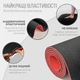 Коврик для йоги и фитнеса EasyFit TPE+TC 6 мм двухслойный черный-красный - изображение 3