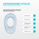 Бандаж ортопедический для коленного сустава с ребрами жесткости и силиконовой вставкой EF-0079-L - изображение 4