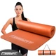 Коврик для фитнеса и йоги EasyFit NBR 10 мм Оранжевый - изображение 1