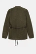 Кардиган на запах в'язаний із напіввовняної пряжі + пасок Розмір XS-S (42-44) Хакі - изображение 11