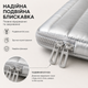 Чехол для ноутбука 13 дюймов 35×25×2,5 см защитный с мягкой подкладкой и двойной молнией, черный - изображение 3
