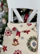Рюкзак дитячий гобеленовий MERRY Новорічний 40% бавовна 25х37х6 см Асорті - зображення 7