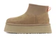 Уги жіночі короткі на платформі UGG Classic Mini Dipper Chestnut 38 коричневі - зображення 3