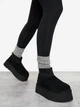 Уги жіночі короткі на платформі UGG Classic Mini Dipper Black 40 чорні - зображення 5