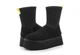 Уги на платформі UGG Classic Dipper Black 37 чорні - изображение 1