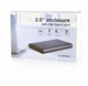 Зовнішня кишеня для HDD/SSD Gembird USB 3.1 2.5" Enclosure Aluminium Grey (EE2-U3S-6-GR) [72683] - зображення 4