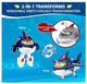 Набор игровых трансформеров Super Wings Transforming Sharky (Шарки) & Rattie (Ретти) - изображение 4