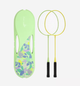 Набір для Бадмінтону PERFLY Fun Set Д. 3 х В. 1,4 м (Сітка, Ракетки, Волани) Салатовий - зображення 2