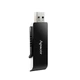 USB флеш-накопичувач Apacer USB AH350 64Gb 3.1 Black (AP64GAH350B-1) [40398] - зображення 2