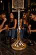 Кальян Garden Hookah 6311-9 /S7 Silver-Gold 52см алюминий полный комплект на клик-системе - изображение 4
