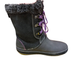 Дитячі крокси чоботи для дівчинки Crocs Berryessa Hiker Boot Black/Purple (34/35, чорний) - изображение 3
