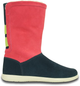 Дитячі крокси чоботи для дівчинки Crocs Adela Foldover Fuzz Red/Black (36-37, червоний) - изображение 3