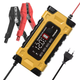 Автоматичний зарядний пристрій Foxsur 12V/24V 10A для акумуляторів AGM Gel LiFePO4 з функцією десульфатації та відновлення - изображение 5