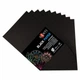 Цветная бумага двусторонняя "Black Paper" 741151, 10 страниц, черный - изображение 3