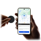 Смарт GPS трекер MiLi MiTag anti-lost tracker для iOS с чехлом Черный - изображение 3