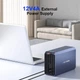 Корпус для внешнего накопителя ACASIS EC-7352 USB 3.0 с поддержкой RAID и емкостью до 60 ТБ (Синий) - изображение 8