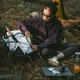 Рюкзак туристический Naturehike Helium CNK2300BB017, 25 л, коричневый - изображение 7