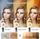 Кільцева LED лампа Mojimdo для відеодзвінків і селфі, 3 температури світла, 5 рівнів яскравості, USB, затискач, таймер - зображення 7
