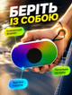 Портативная Bluetooth-колонка с RGB подсветкой и подставкой для телефона 5 Вт воспроизведение с USB и microSD - изображение 3