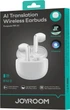 Słuchawki JOYROOM Funpods JR-FB1 with AI Functions White (6942712400461) - obraz 8
