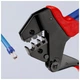 Инструмент для опрессовки системный KNIPEX 97 43 200 (для сменных матриц), фосфатированный - изображение 4