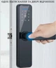 Умный дверной замок AND 5323 электронный с Bluetooth паролем и картой Черный для дома офиса с сенсорной панелью и механическим ключом для аварийного открытия IP65 защищенный от влаги и пыли для металлических дверей из алюминиевого сплава - изображение 6