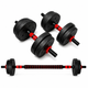 Гантели композитные со Штангой Champion X-venum 2шт 40см 6.5 кг Черно-Красный - изображение 1