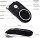 Автомобильный Bluetooth Hands Free Aigital с микрофоном и клипсой для громкой связи, GPS и музыки - изображение 6