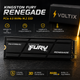 Накопитель SSD M.2 2TB Kingston FURY Renegade with Heatsink NVMe PCIe 4.0 (SFYRDH/2000G) - изображение 4