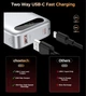 Повербанк Powerbank Choetech B860CCSL 10000mAh 22.5Вт, Power Delivery, Silver - изображение 6