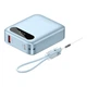 Повербанк Powerbank Choetech B860CCLBE 10000 mAh 22.5Вт, Power Delivery, Blue - зображення 1