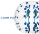 Куля для бамперболу PVC 0.8 mm D = 1.5 м В-1 BLUE - зображення 3