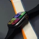 Сенсорные умные смарт-часы HK9 Pro Plus меню на Украинском языке Black (16076) - изображение 2