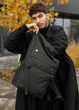 Повседневный черный рюкзак Sambag Zard Rolltop из полиэстера с отделением для ноутбука 17" - изображение 5