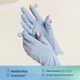 Чехлы OhSunny UV Protection Lightweight Cool Ice Sleeves для мужчин, совместимые с сенсорными экранами, для вождения и езды на велосипеде, для женщин, светло-хаки, размер M. - изображение 10
