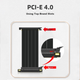 Райзер LinkStone PCIe 4.0 x16 гибкий вертикальный с экранированием и кронштейном, для видеокарт RTX 4090 - изображение 7
